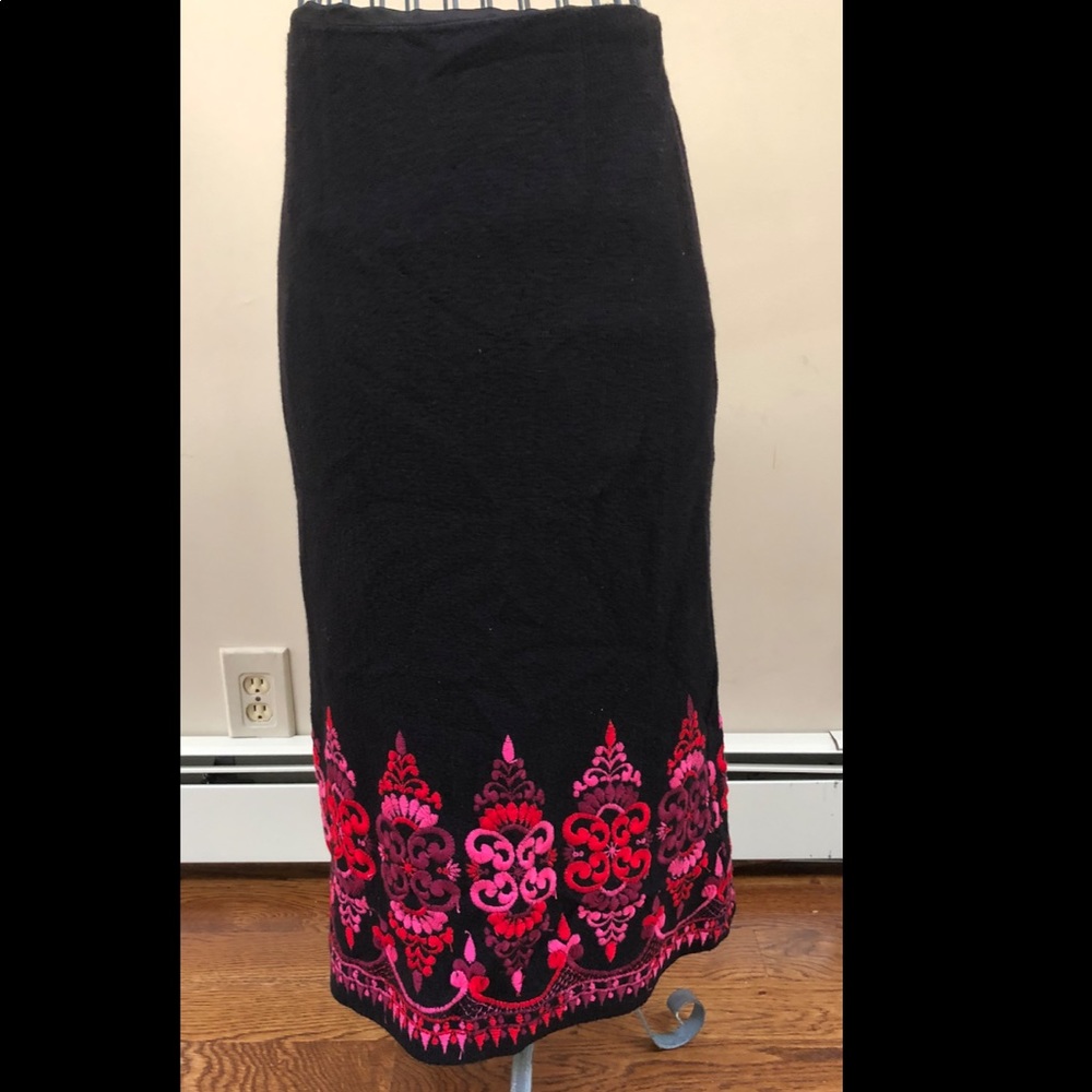 Nanette Lepore mid length wool skirt